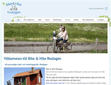 Tablet Screenshot of bikeandhikeroslagen.com